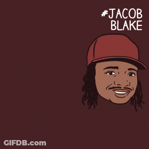 Jacob Blake Is Featured On The Black Lives Matter Poster GIF
