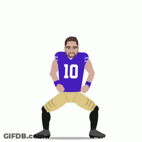 Jacob Eason Rated Rookie With Hands In Air GIF