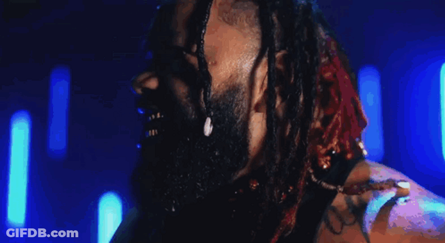 Jacob Fatu Close Shot With Solo Sikoa GIF