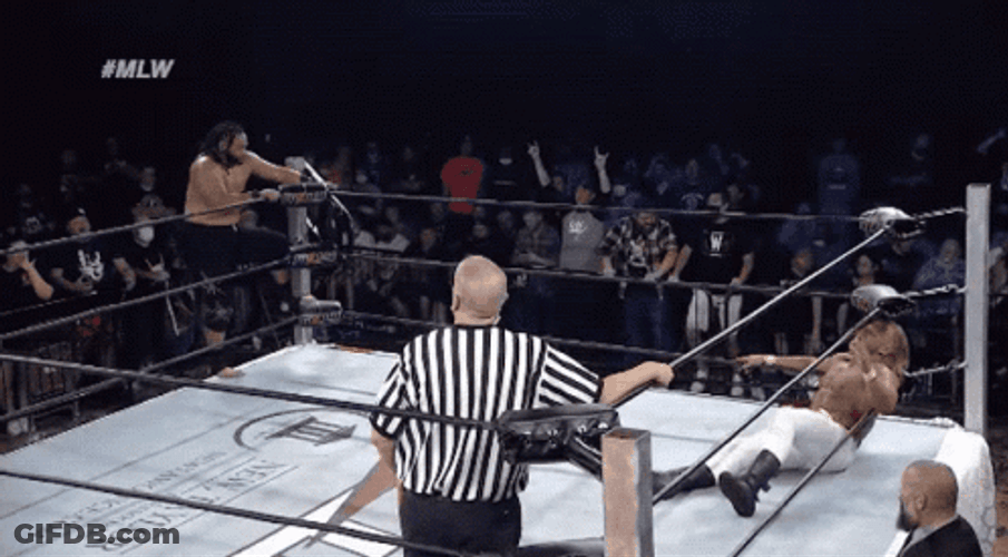 Jacob Fatu High Body Slam GIF