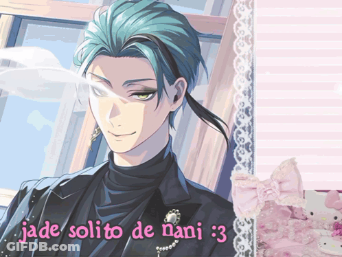 Jade Solito De Dani With Pink Bow GIF