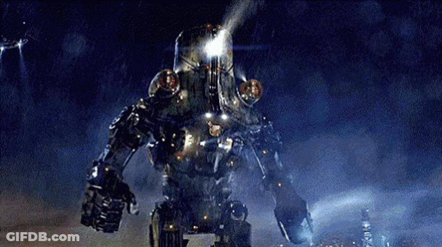 Jaegers Walking Pacific Rim GIF