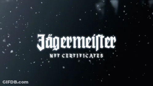 Jagermeifter Nft Certificates Sign GIF