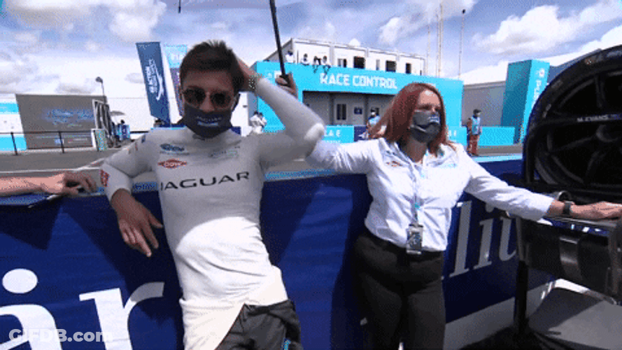 Jaguar Car Racer Under The Sun GIF
