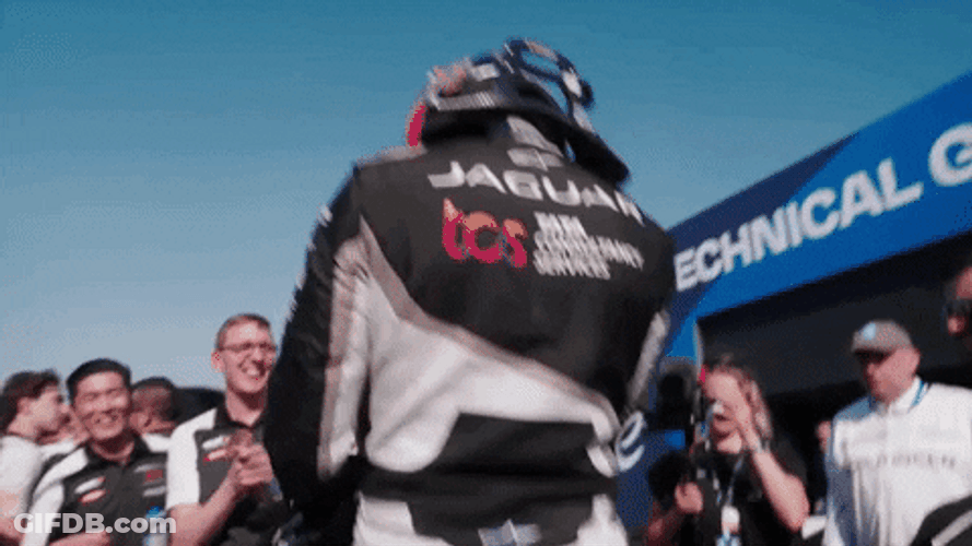 Jaguar Team Celebrating GIF