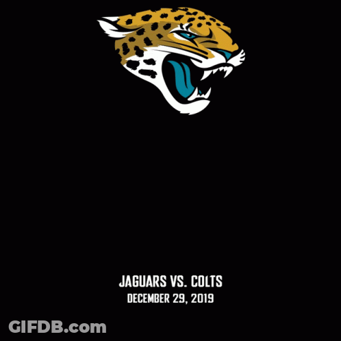 Jaguars Vs Colts Game Poster December 29Th GIF