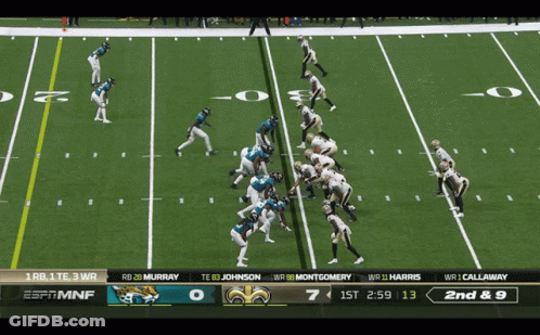 Jaguars Vs Saints Football Game GIF