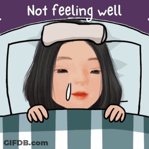 Jagyasini Singh Sticker Not Feeling Well GIF
