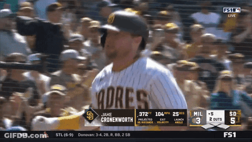 Jahe Cronenworth Baseball Player GIF