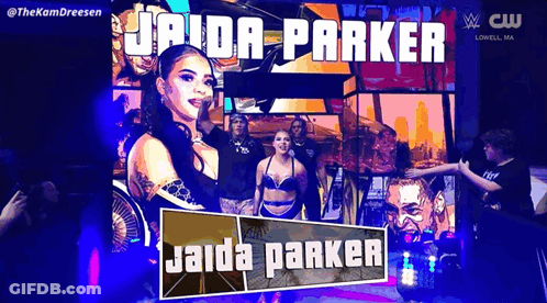 Jaida Parker Woman In Black Top GIF