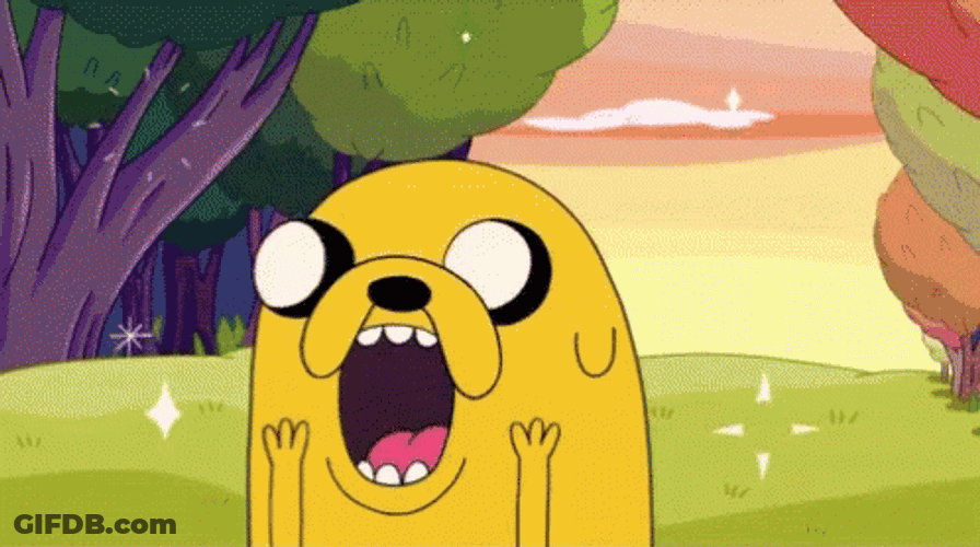 Jake Adventure Time GIF