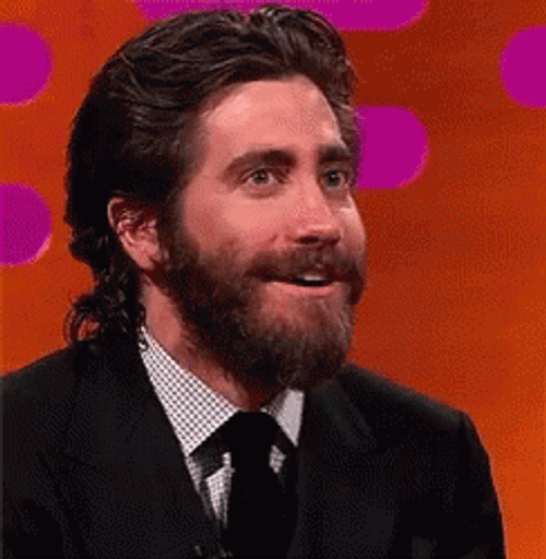 Jake Gyllenhaal Beard Crazy Laugh GIF