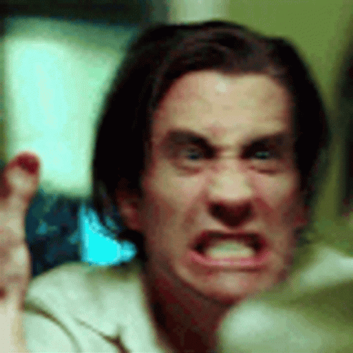 Jake Gyllenhaal Crazy Creepy Scream GIF