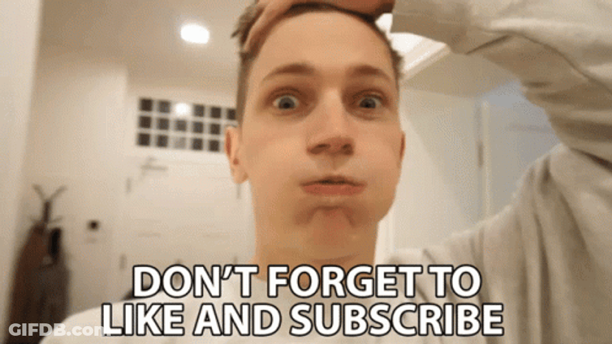 Jake Howlett Like And Subscribe GIF