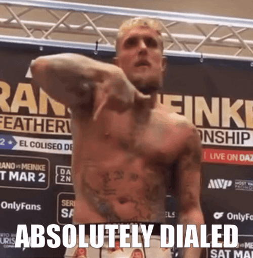 Jake Paul Absolutely Dialed GIF