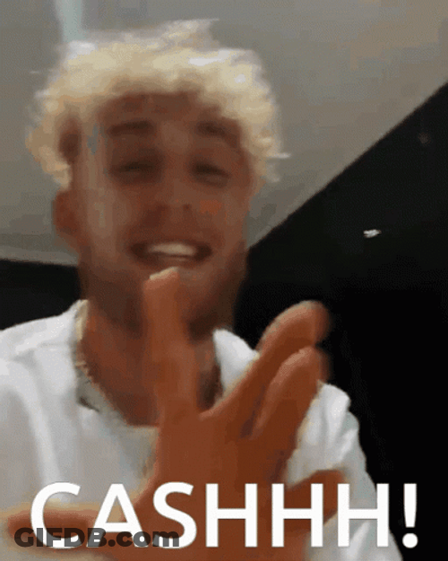 Jake Paul Cash GIF