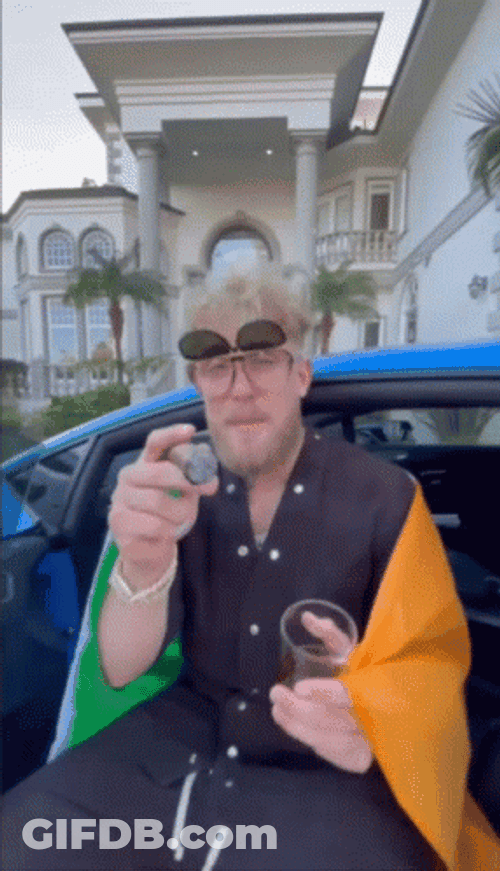 Jake Paul Cool Glasses GIF