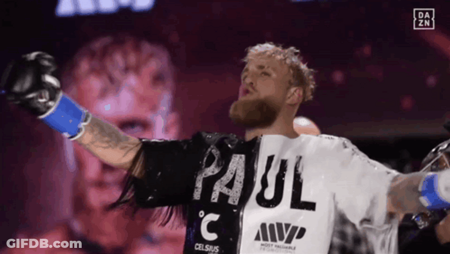 Jake Paul Happy Dancing And Singing GIF