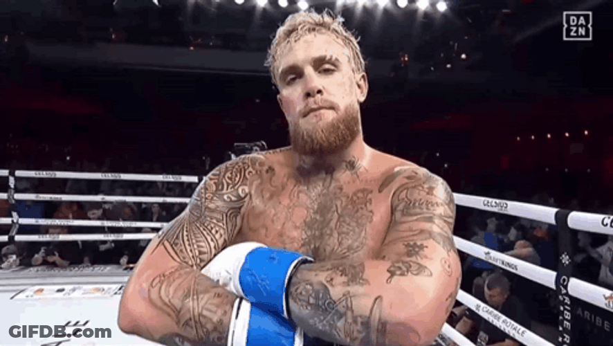 Jake Paul Sighing GIF