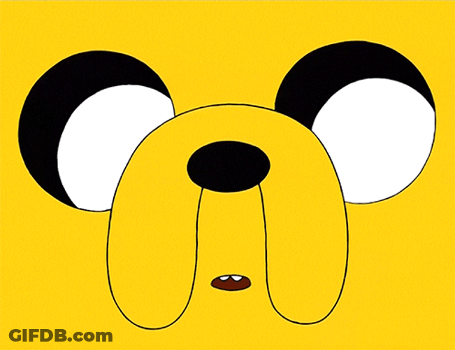 Jake The Dog Blinking GIF