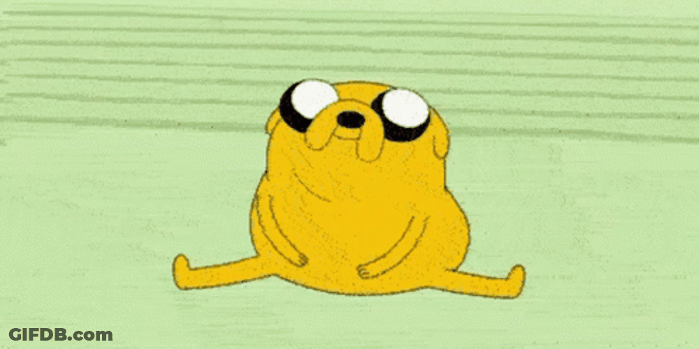 Jake The Dog Blowing Kiss GIF