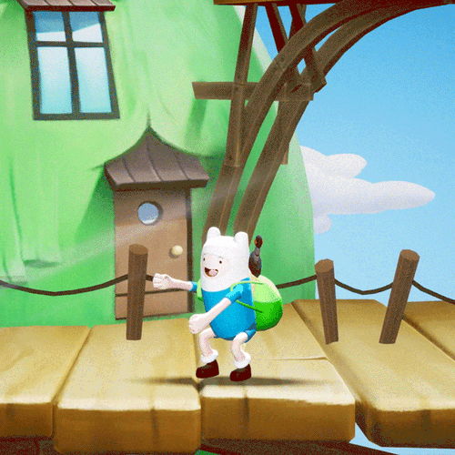 Jake The Dog Dancing With Finn The Human GIF