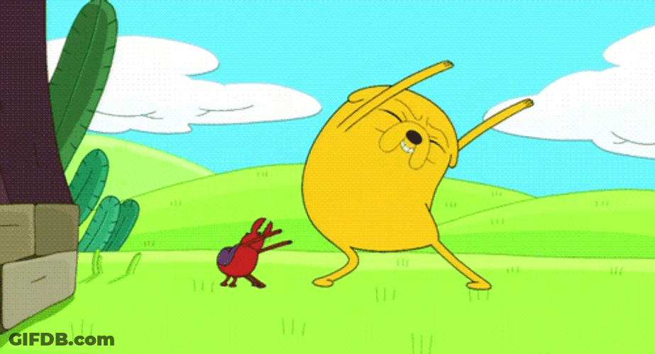 Jake The Dog Dancing GIF
