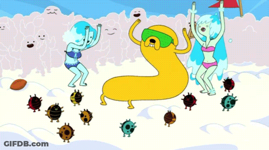 Jake The Dog Flexible Body GIF