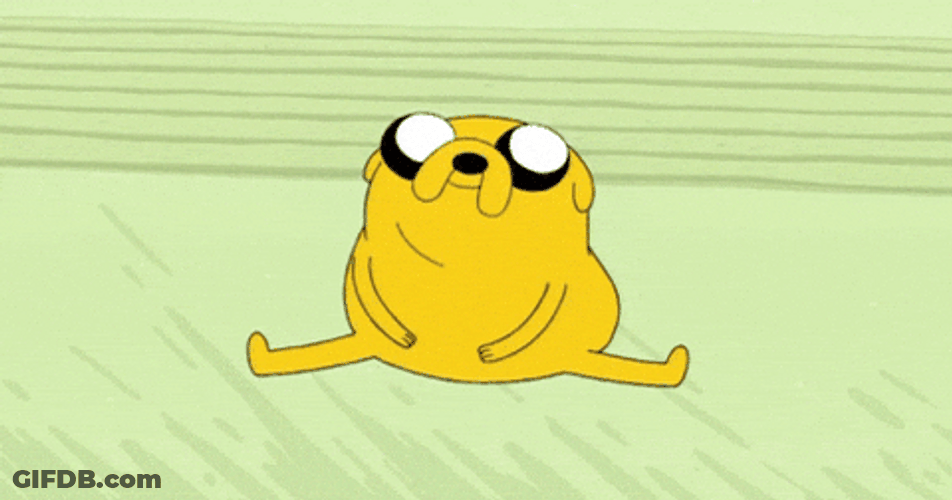 Jake The Dog Flying Kiss GIF