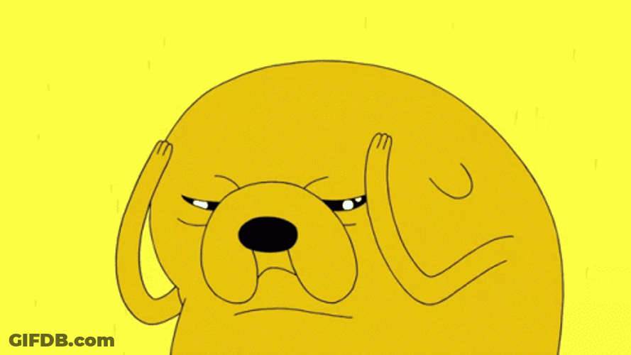 Jake The Dog Head Ache GIF