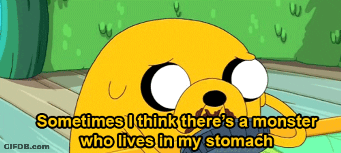 Jake The Dog Is Hungry All The Time GIF