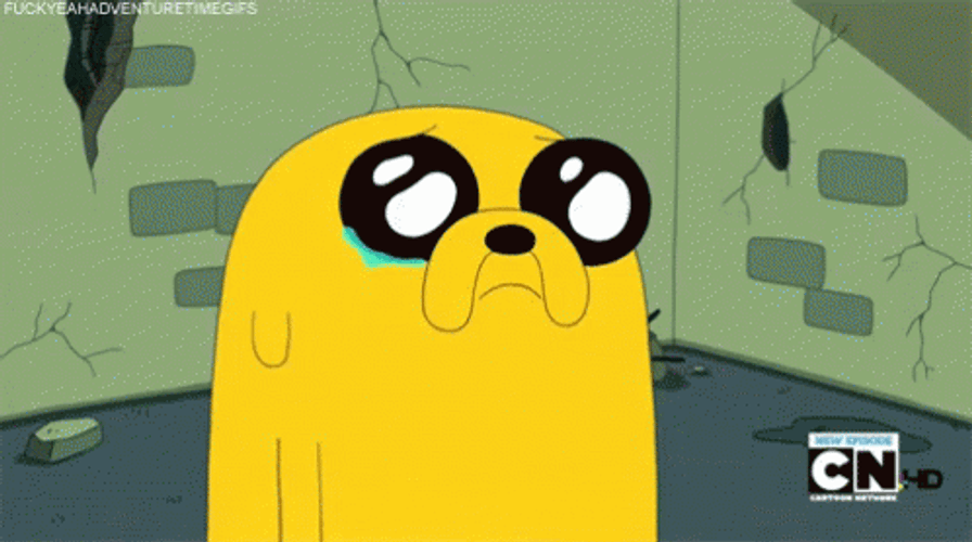 Jake The Dog Single Tear Eye GIF