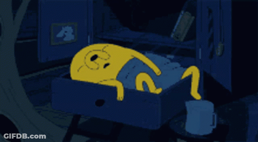 Jake The Dog Sleeping Tight GIF