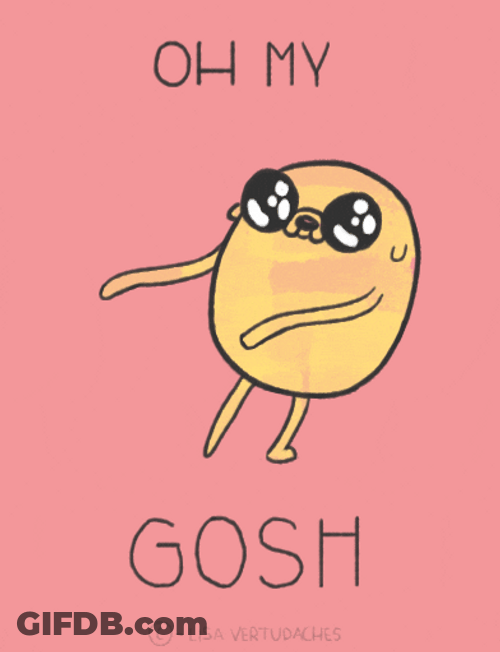 Jake The Dog Twinkling Eyes Dancing GIF