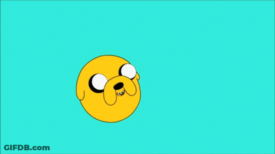 Jake The Dog Wink GIF