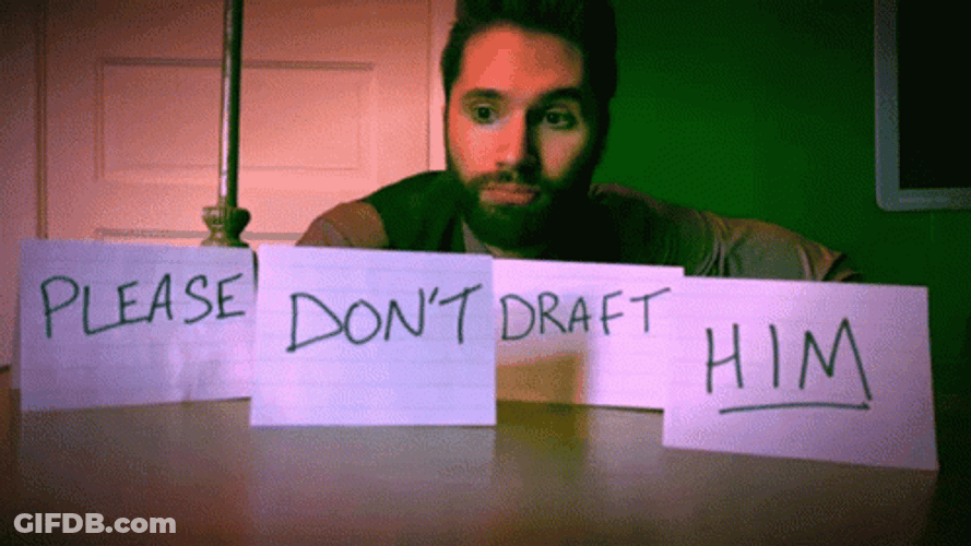 Jake Trowbridge Draft Day GIF