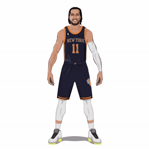 Jalen Brunson Animation GIF