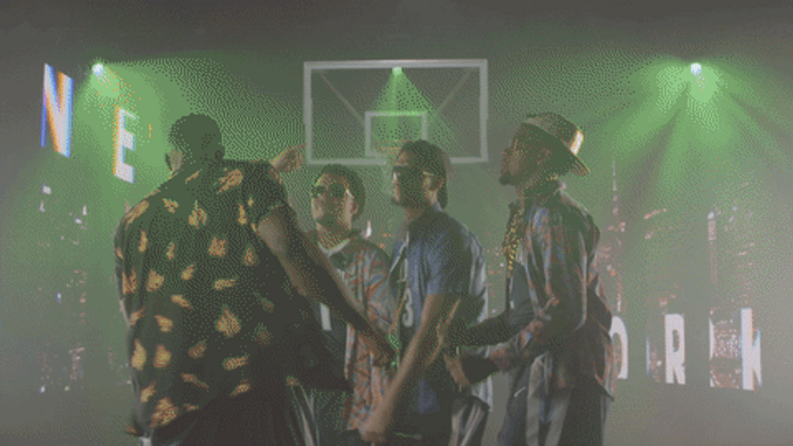 Jalen Brunson Celebration Celebration Of Teamwork GIF