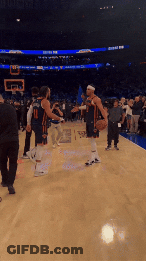 Jalen Brunson Celebration Star Is Born GIF