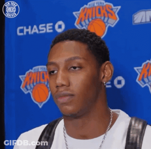 Jalen Brunson RJ Barrett GIF