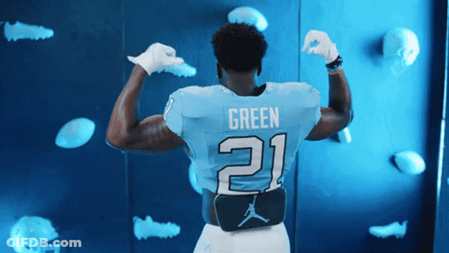 Jalen Coit NC State Wolfpack Jersey Number 21 GIF