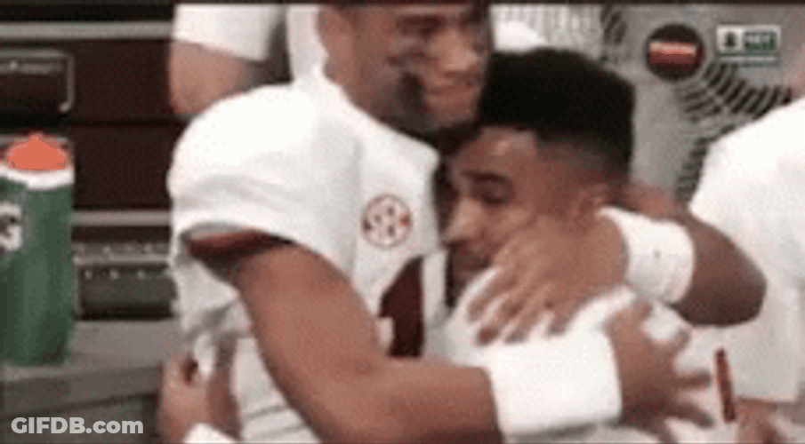 Jalen Hurts Hug Me GIF