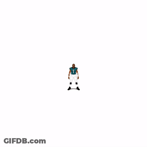 Jalen Hurts Poster Arms Crossed GIF