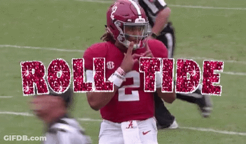 Jalen Hurts Roll Tide GIF