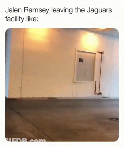 Jalen Ramsey Leaving Jaguars Facility GIF