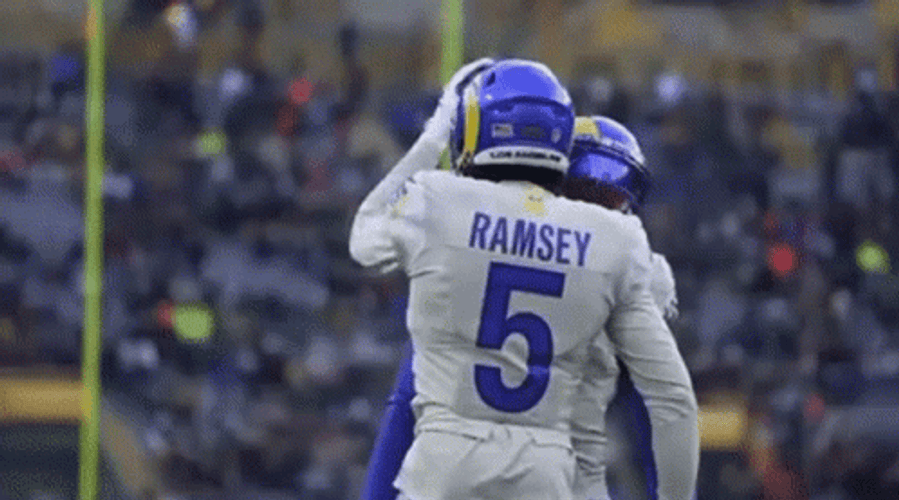Jalen Ramsey Patting Teammate GIF