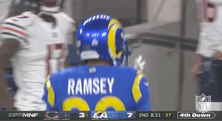 Jalen Ramsey Shaking Head GIF