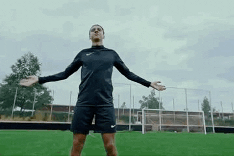 Jamal Musiala Confident Vow GIF