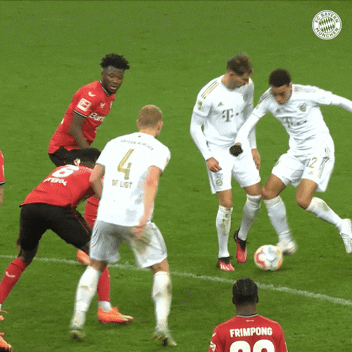 Jamal Musiala Football Shoot Game GIF