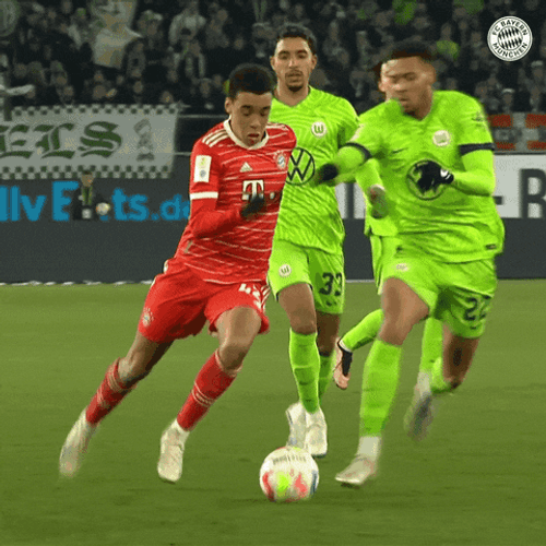 Jamal Musiala Football Shooting GIF